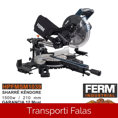 Sharrë Prerëse Radiale me Laser Orientues / Prerje Këndore 1500W - 210mm